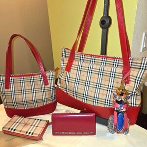 Burberry Red & Black Collection